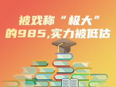 被戏称“极大”的985，实力被低估