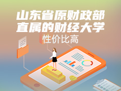 山东省原财政部直属的大学，性价比高